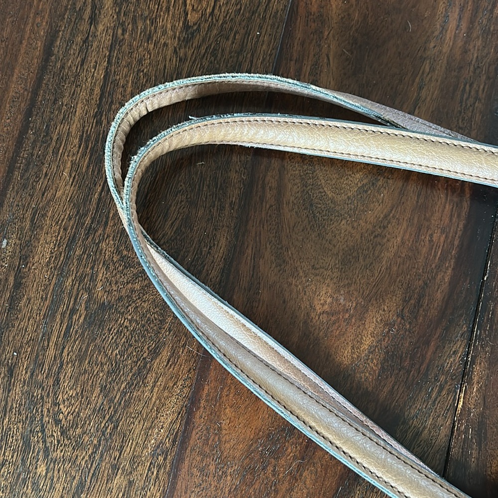 Free People Tan Leather Tote Bag - Picture 5 of 5